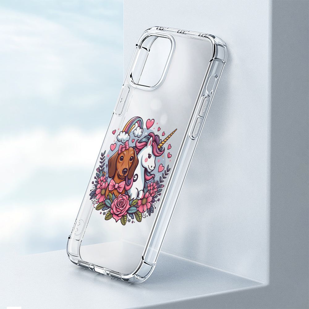 Gia - Clear Silicone Phone Case for iPhone, Samsung & Google Pixel