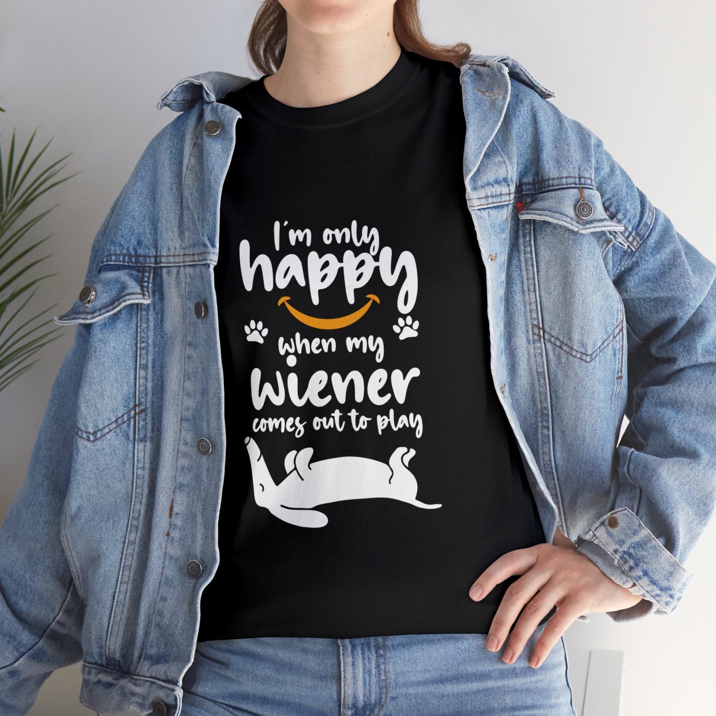 Hugo- Camiseta de algodón unisex