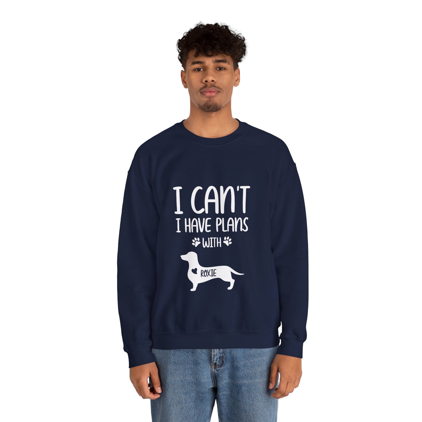 Sudadera personalizada con nombre de perro salchicha - Sudadera unisex
