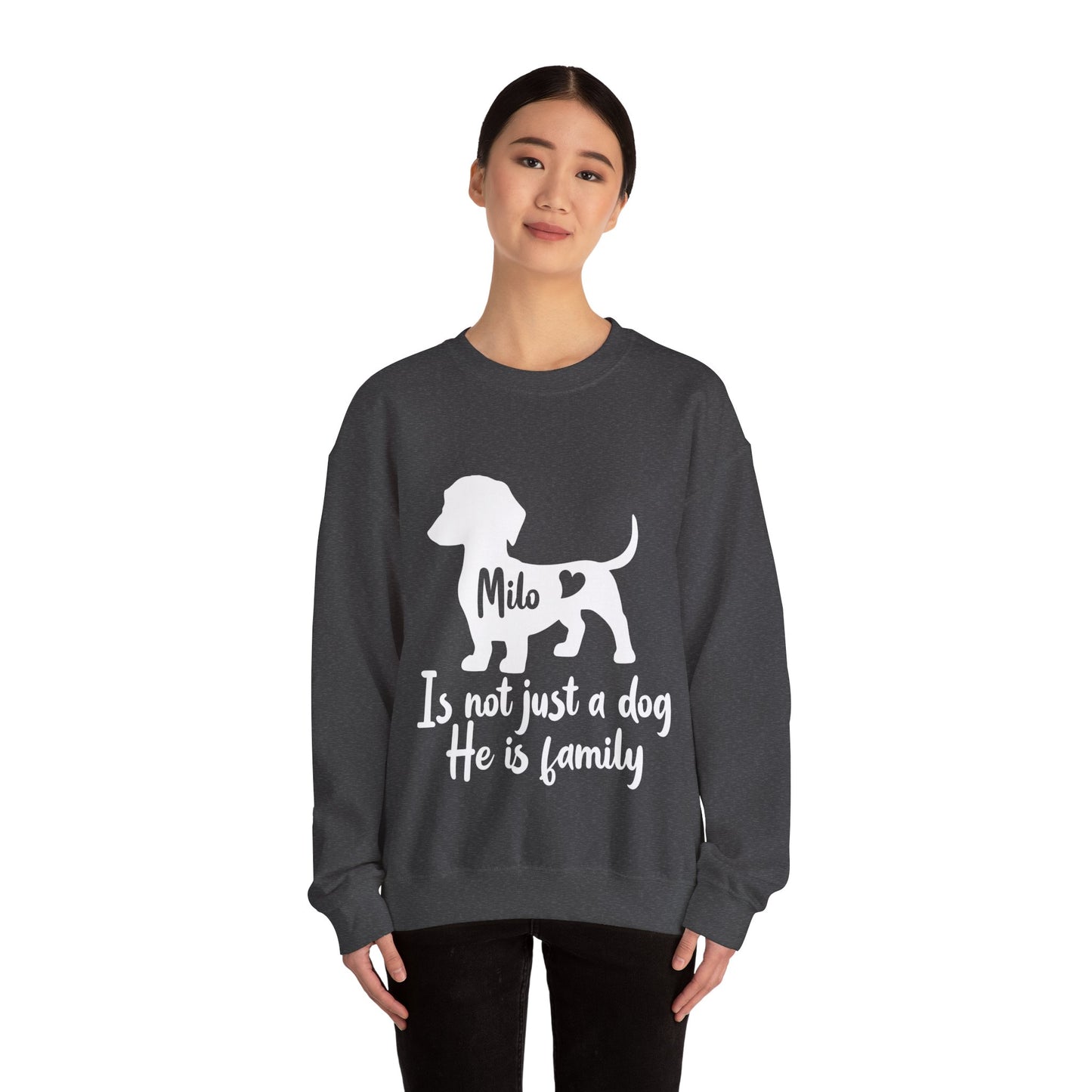 Sudadera personalizada con nombre de perro salchicha - Sudadera unisex