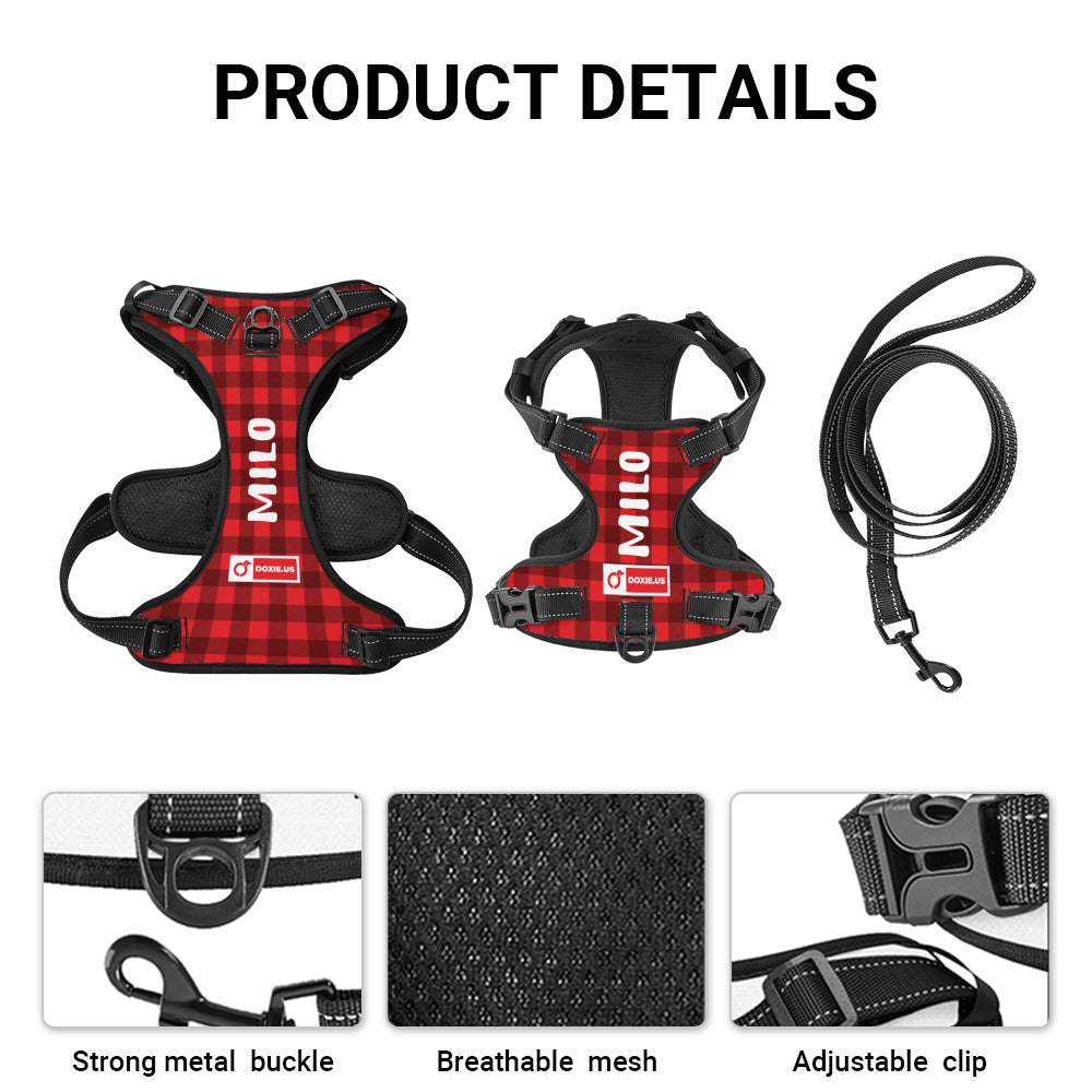 Lyra - Personalized No-Pull Dachshund Dog Harness