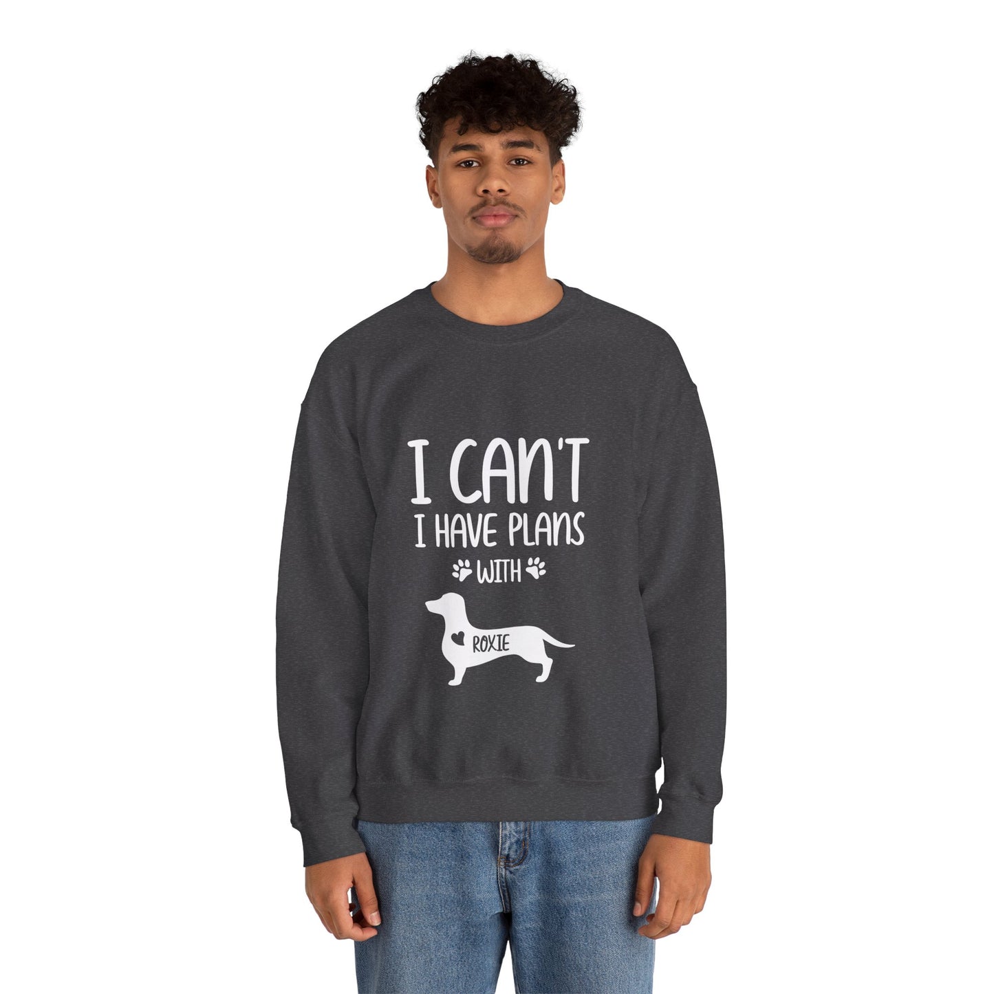 Sudadera personalizada con nombre de perro salchicha - Sudadera unisex
