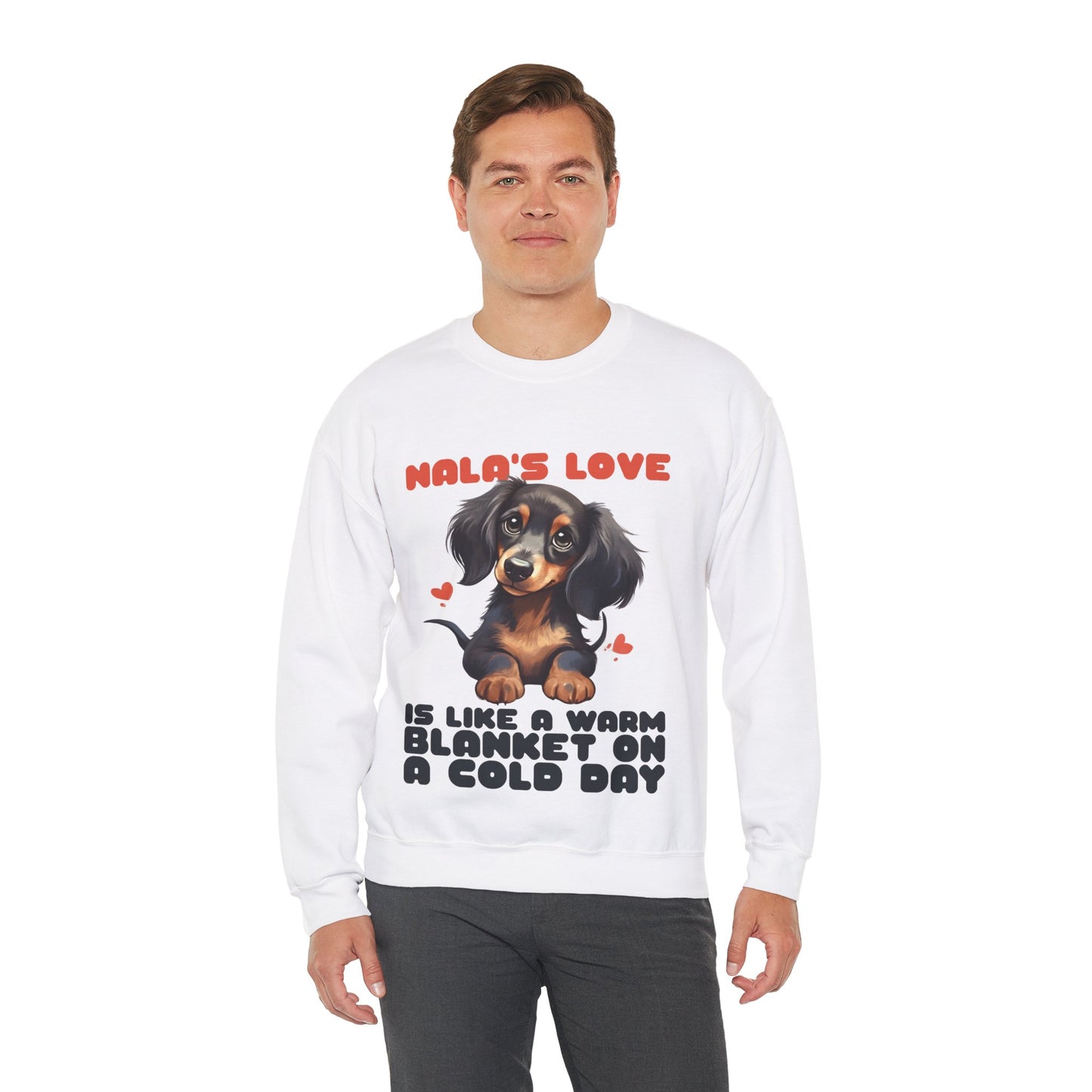 Sudadera personalizada con nombre de perro salchicha - Sudadera unisex