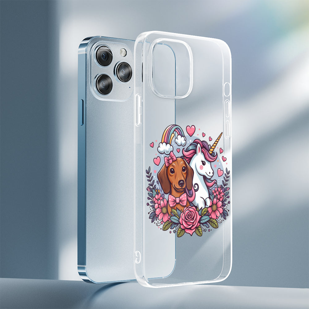 Gia - Clear Silicone Phone Case for iPhone, Samsung & Google Pixel