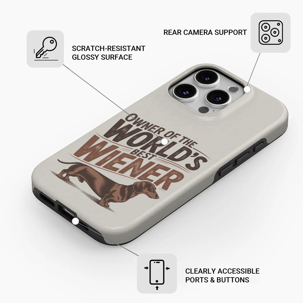 Mocha - Dual-Layer iPhone Case