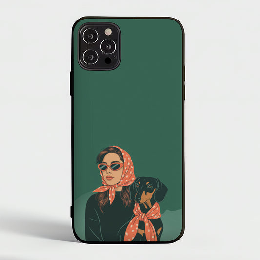 Lady - Luminous  Phone Case