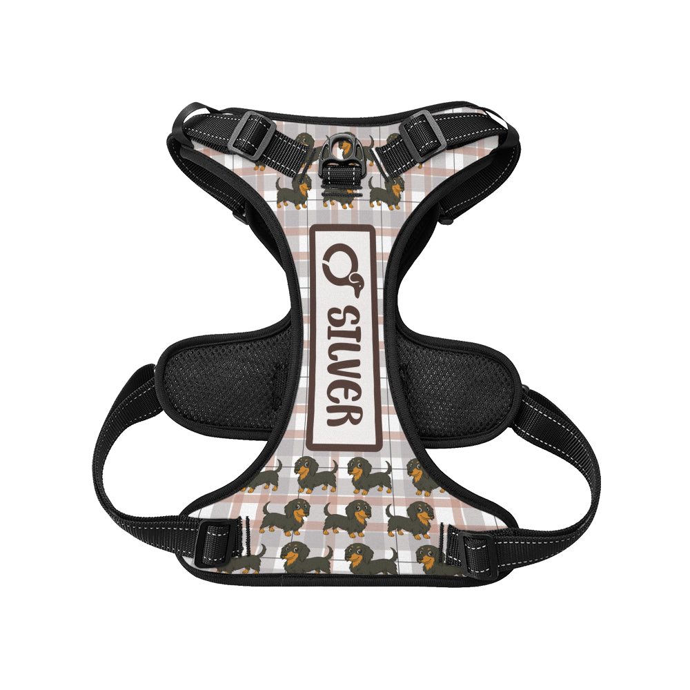 Thistle - Personalized No-Pull Dachshund Dog Harness