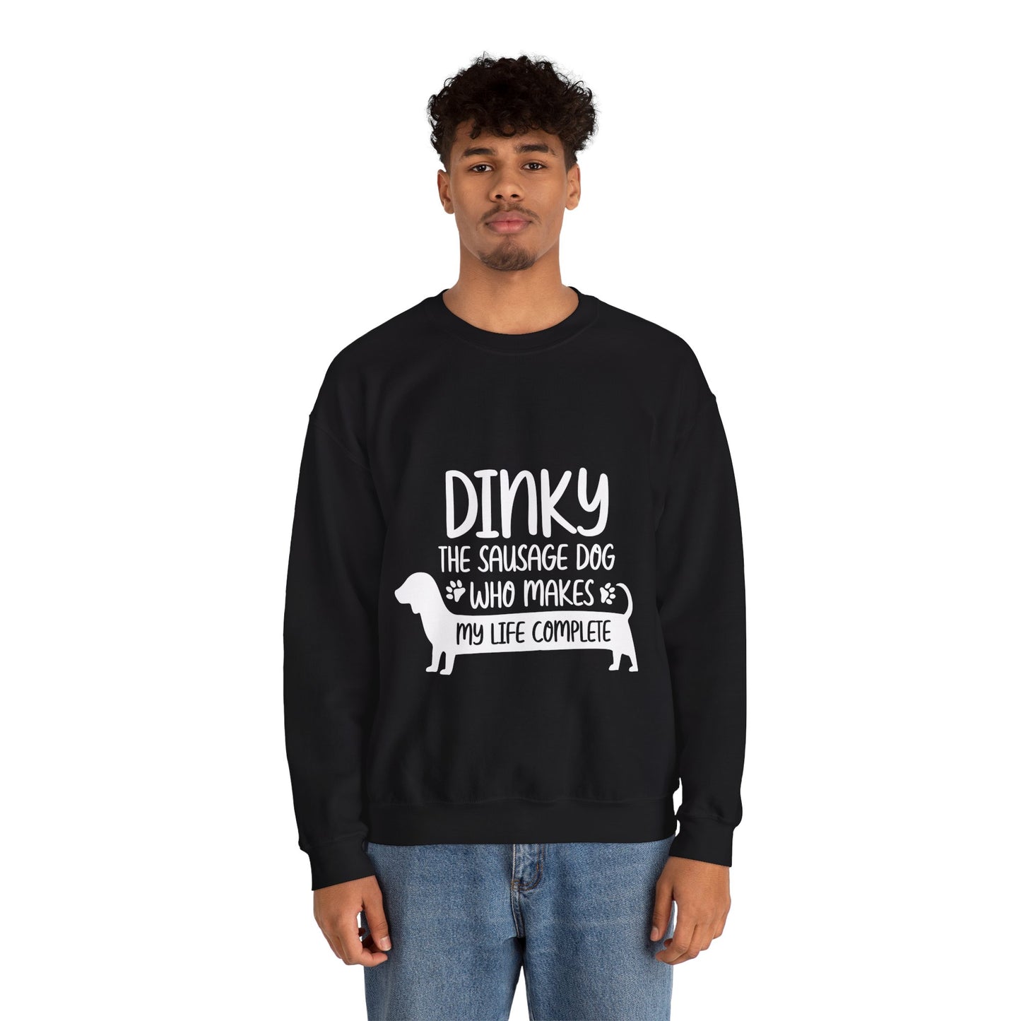 Sudadera personalizada con nombre de perro salchicha - Sudadera unisex
