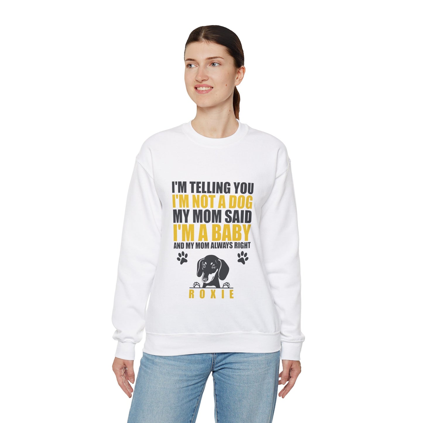 Sudadera personalizada con nombre de perro salchicha - Sudadera unisex