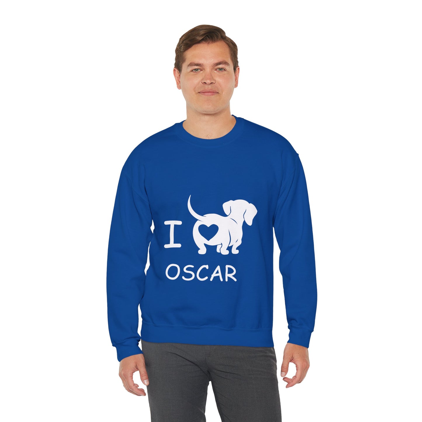 Sudadera personalizada con nombre de perro salchicha - Sudadera unisex