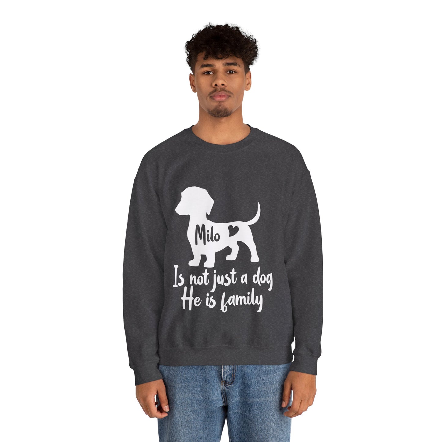 Sudadera personalizada con nombre de perro salchicha - Sudadera unisex