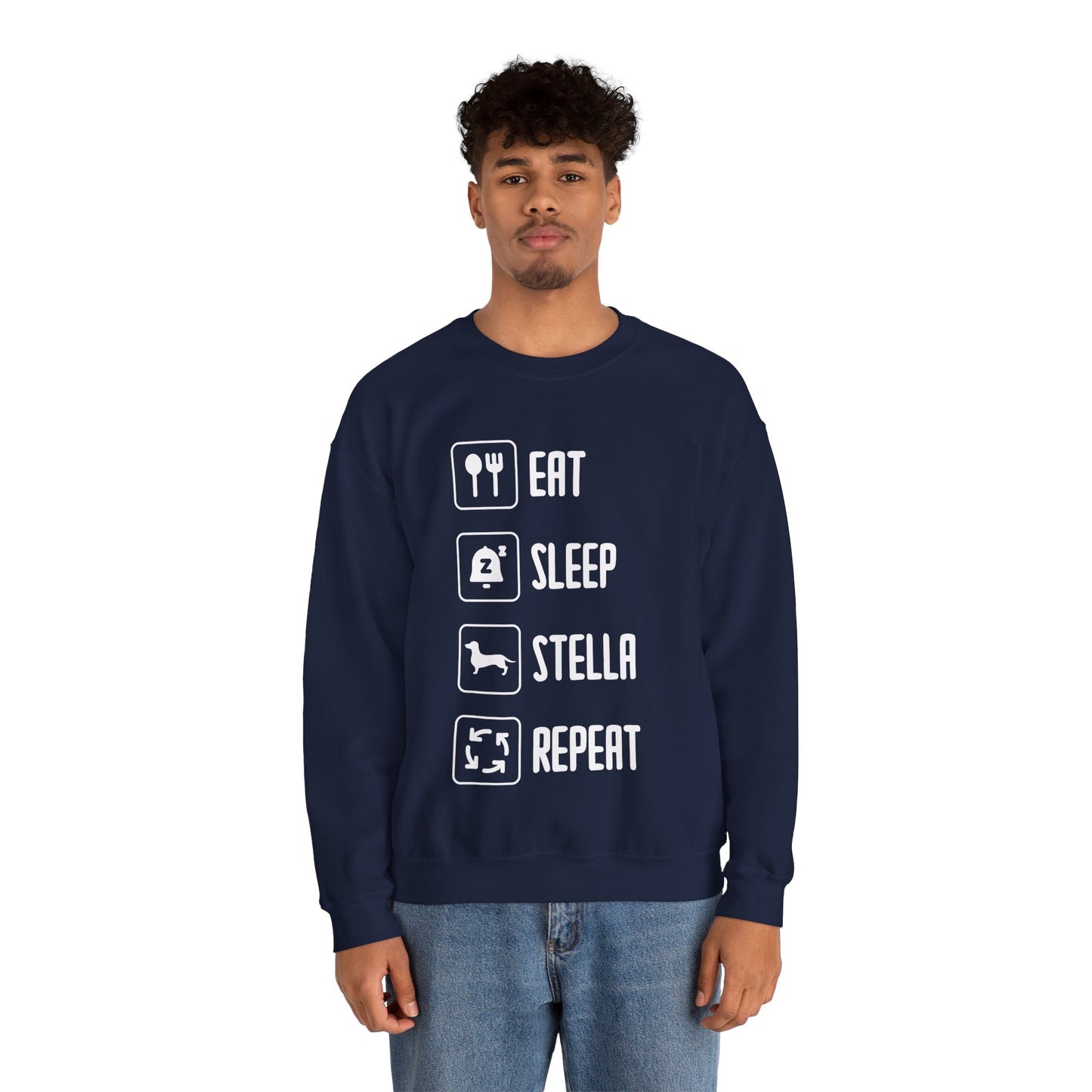 Sudadera personalizada con nombre de perro salchicha - Sudadera unisex