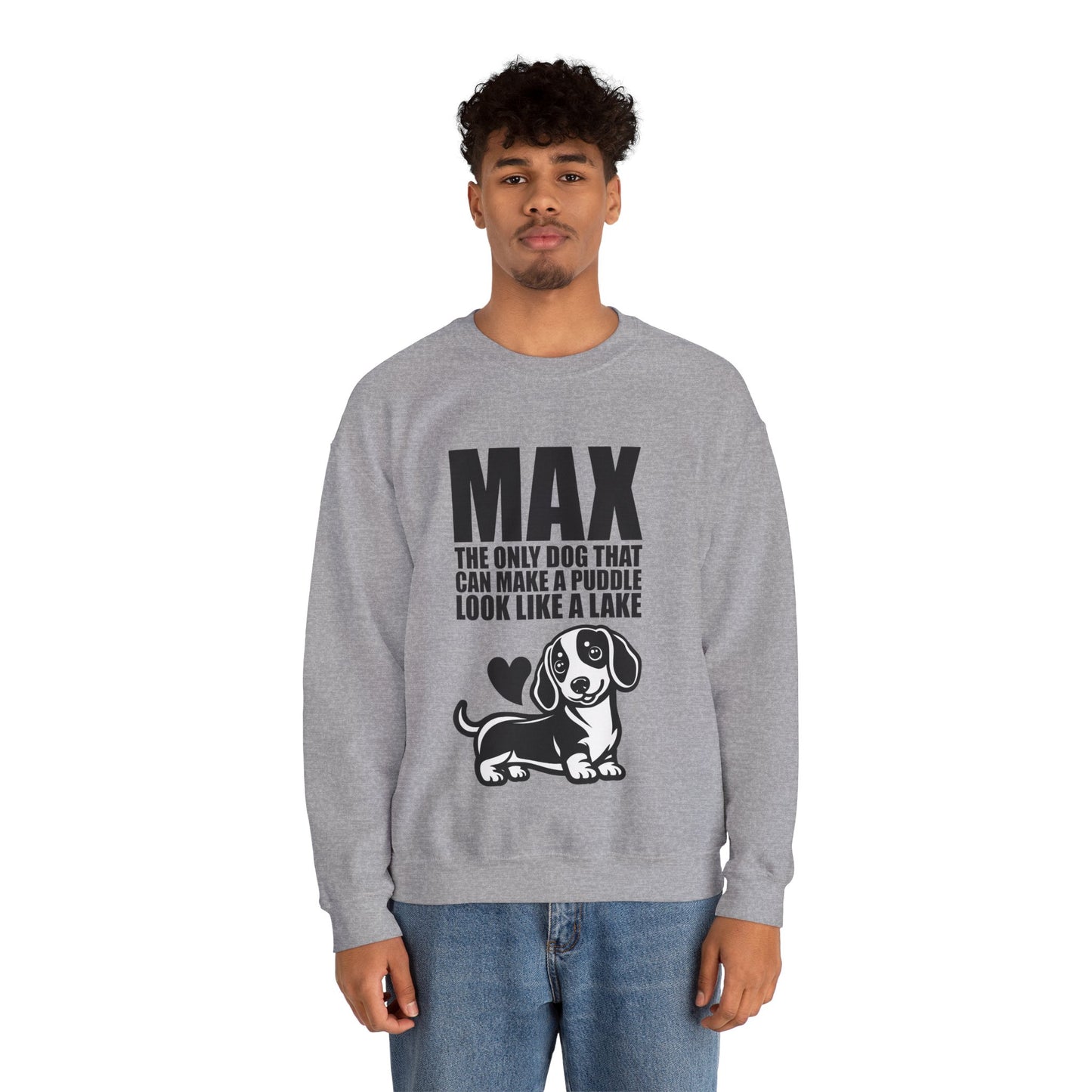 Sudadera personalizada con nombre de perro salchicha - Sudadera unisex