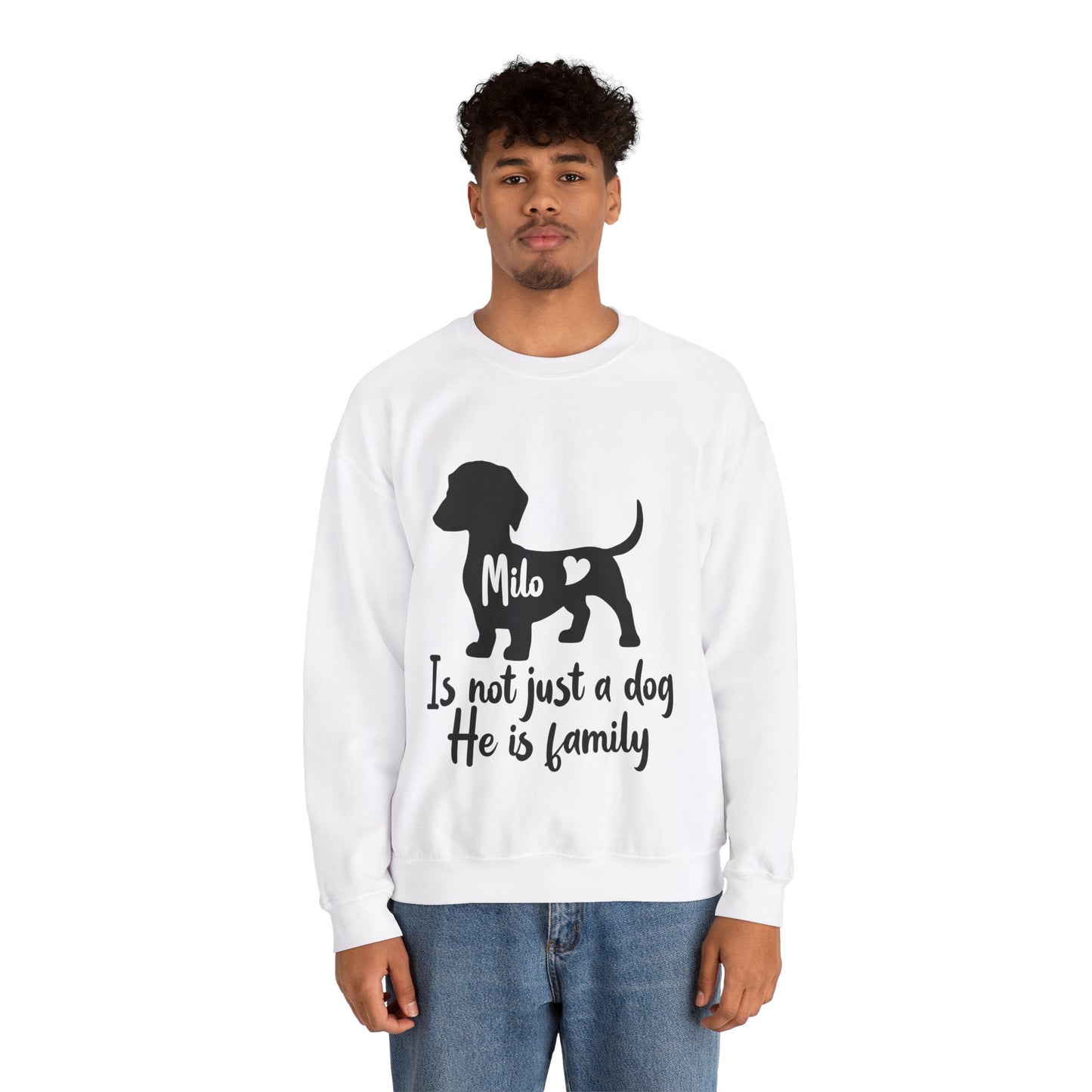 Sudadera personalizada con nombre de perro salchicha - Sudadera unisex