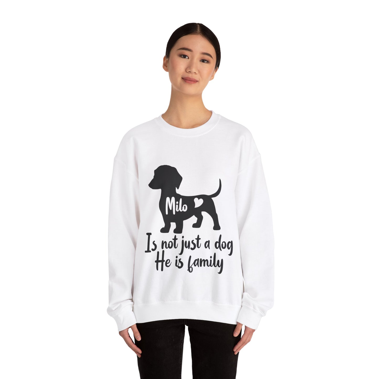 Sudadera personalizada con nombre de perro salchicha - Sudadera unisex
