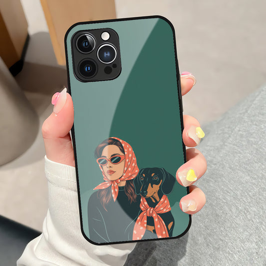 Abby - iPhone & Samsung Glass Case