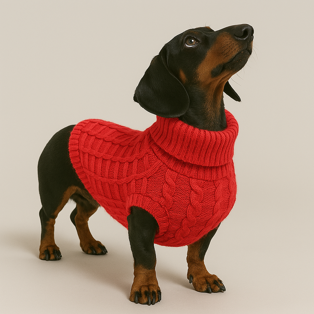 Dachshund-Knitwear-Winter-Sweater