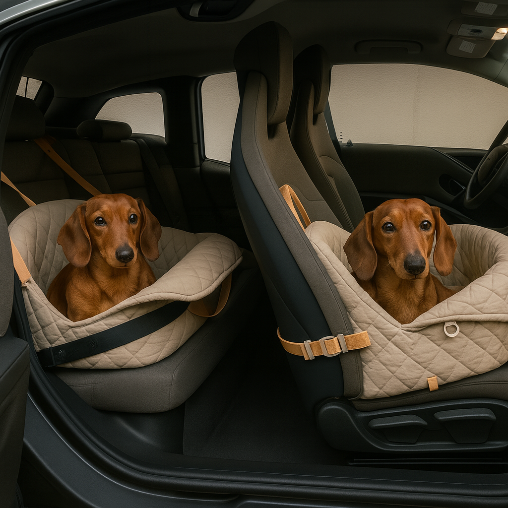 DoxieQuilt Dachshund Luxe Carrier