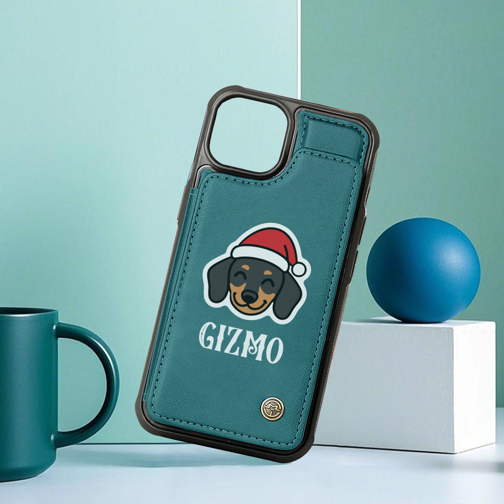 Cort - Personalized Leather Wallet Case for for iPhone & Samsung