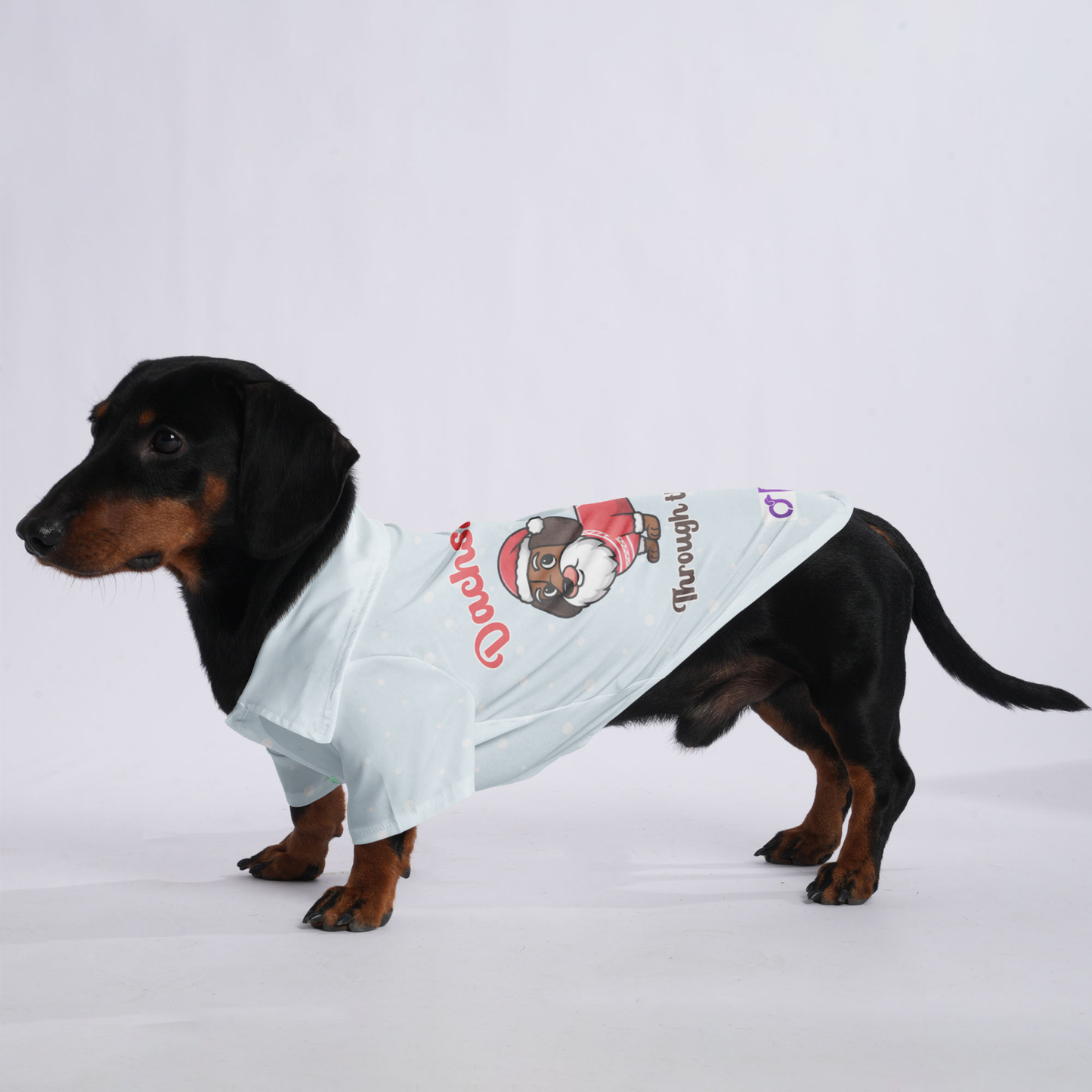 Dachshund Through the Snow - Hawaiian Shirt for Doxies