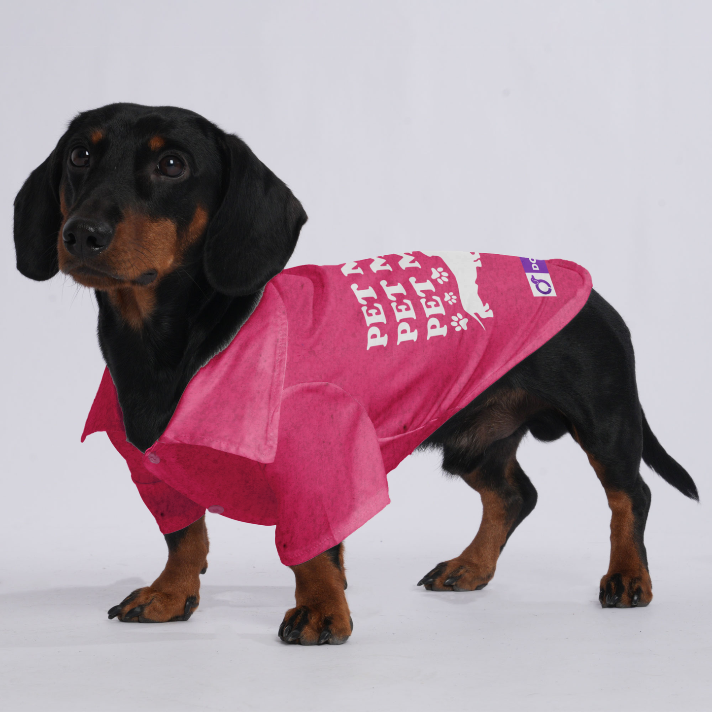Pet me - Hawaiian Shirt for Doxies