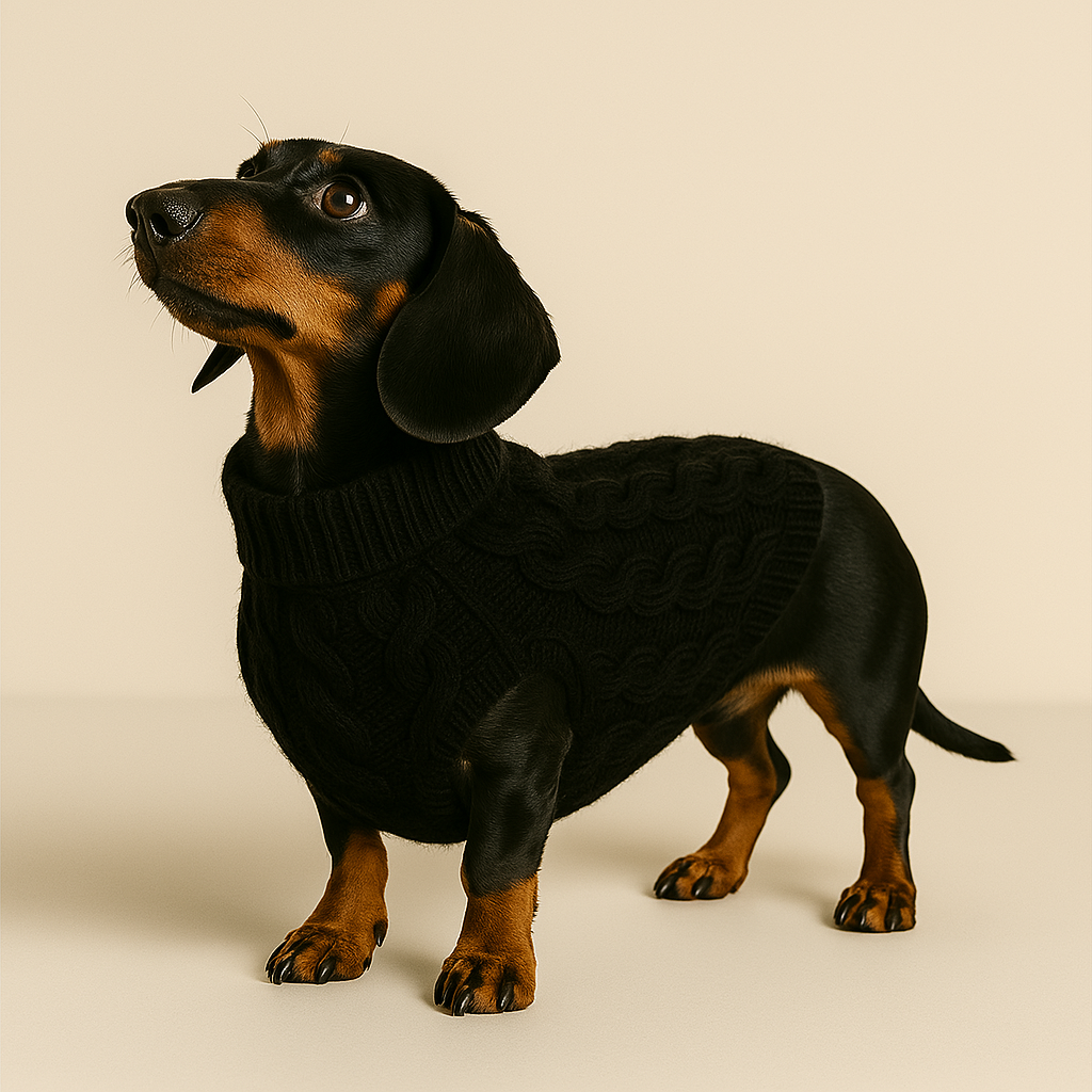 Premium Dachshund Wool Sweater