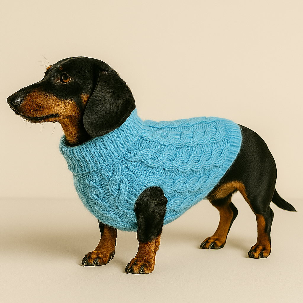 Premium Dachshund Wool Sweater