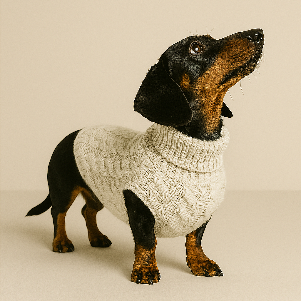 Premium Dachshund Wool Sweater