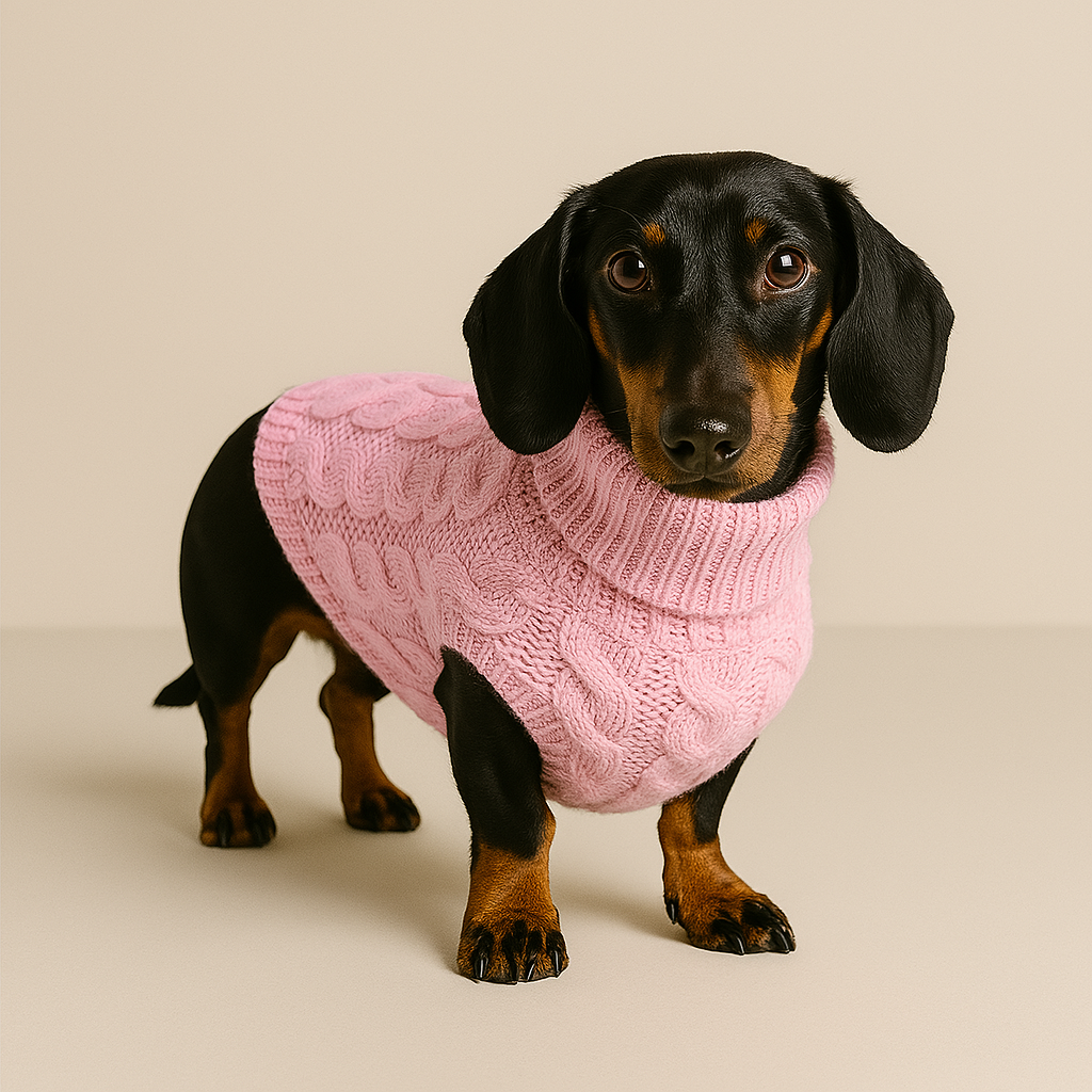 Premium Dachshund Wool Sweater