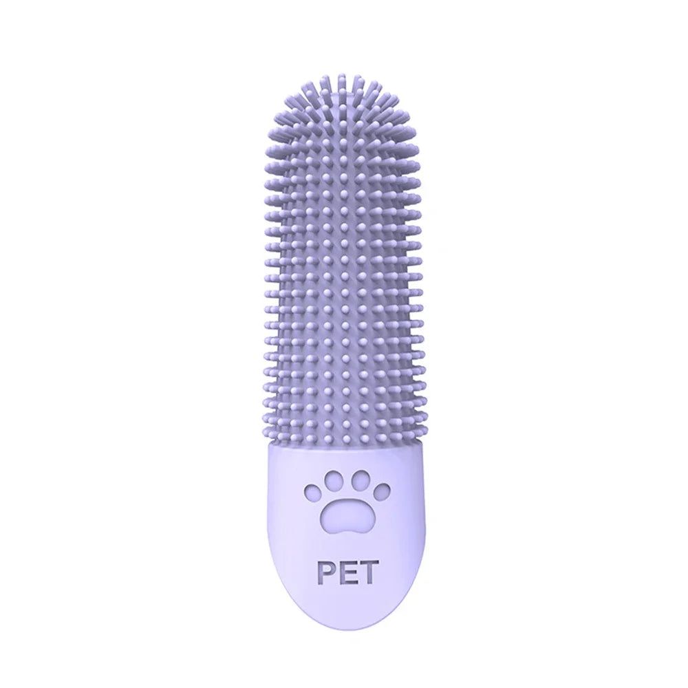 Dachshund Finger Toothbrush – Soft Silicone Teeth Cleaner for Dogs