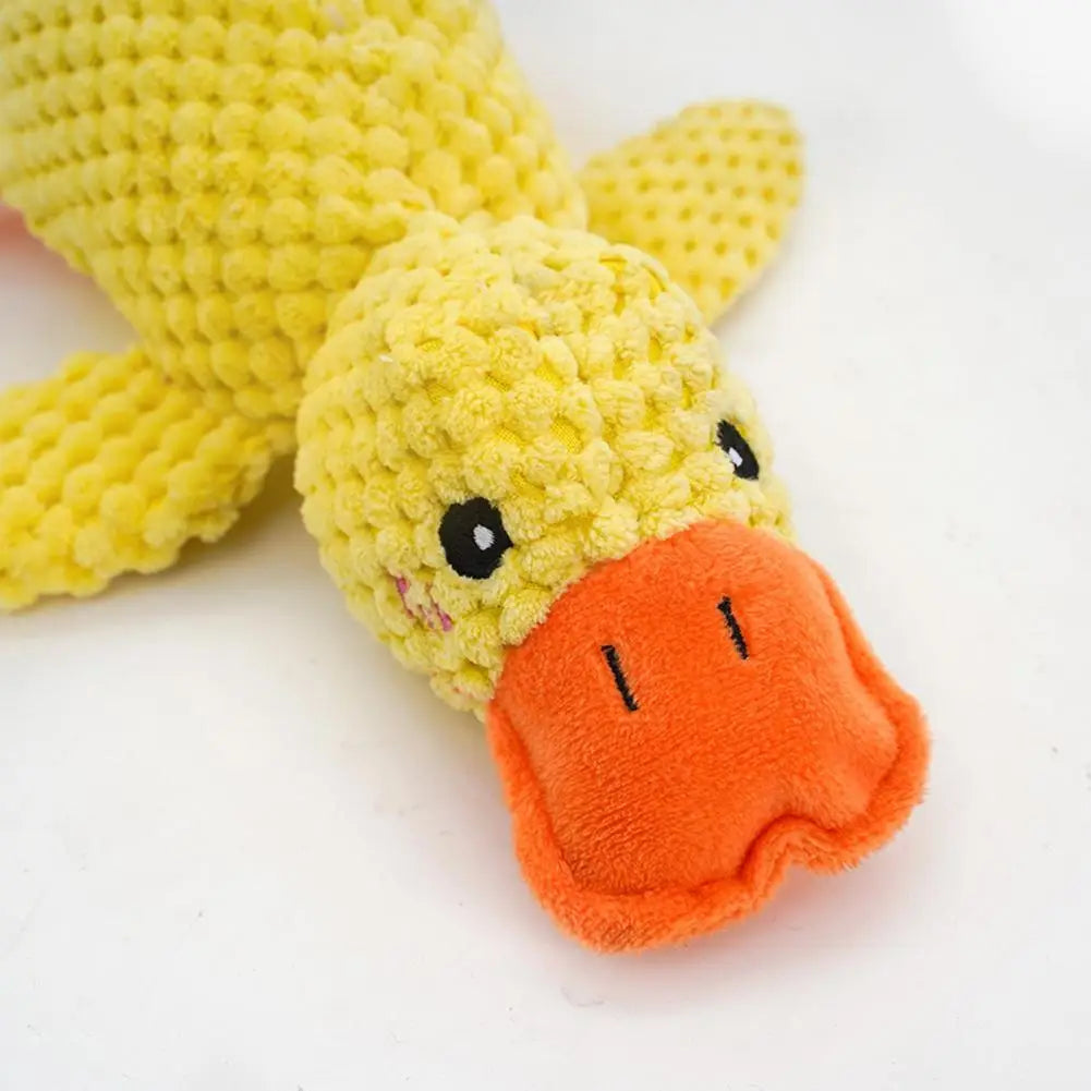 Dachshund Duck Toy– Soft Interactive Plush Squeaky Toy