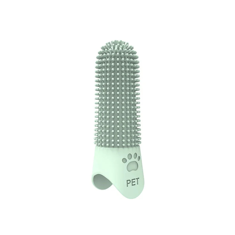 Dachshund Finger Toothbrush – Soft Silicone Teeth Cleaner for Dogs