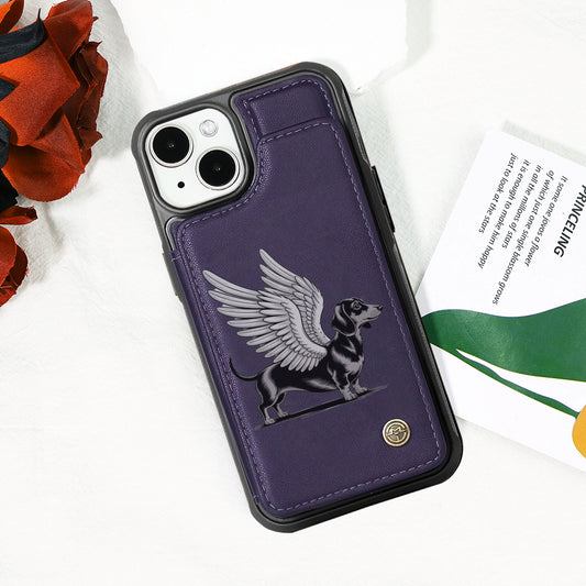 Coco - Leather Wallet Case for for iPhone & Samsung