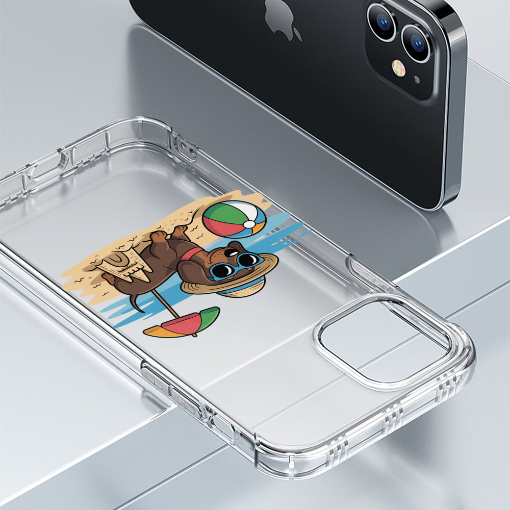 Ginger - Clear Silicone Phone Case for iPhone, Samsung & Google Pixel