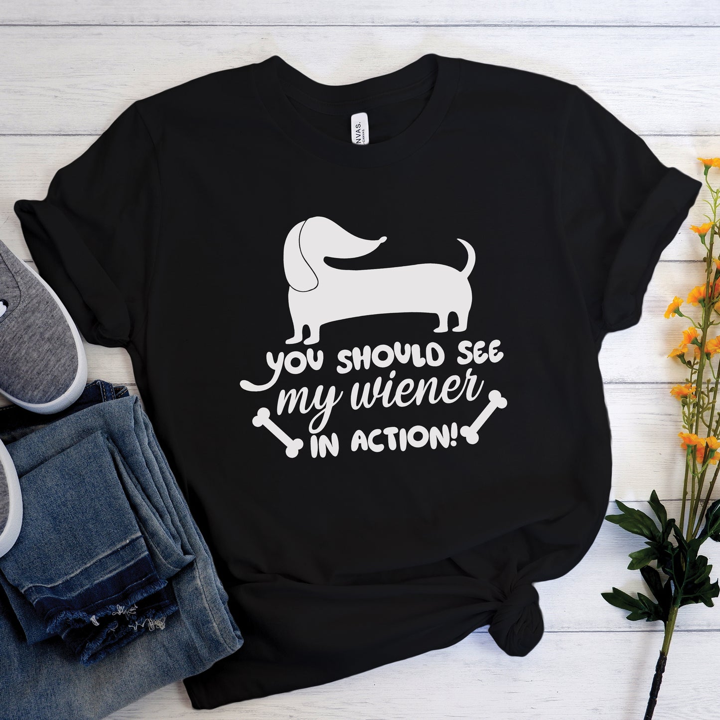 Queenie - Camiseta de algodón unisex