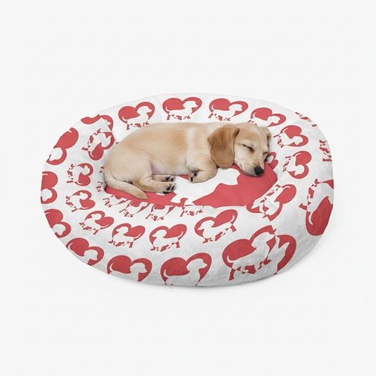 Sophie - Cloud-Comfort Dachshund Bed | Anti-Anxiety Donut Bed for Dachshunds
