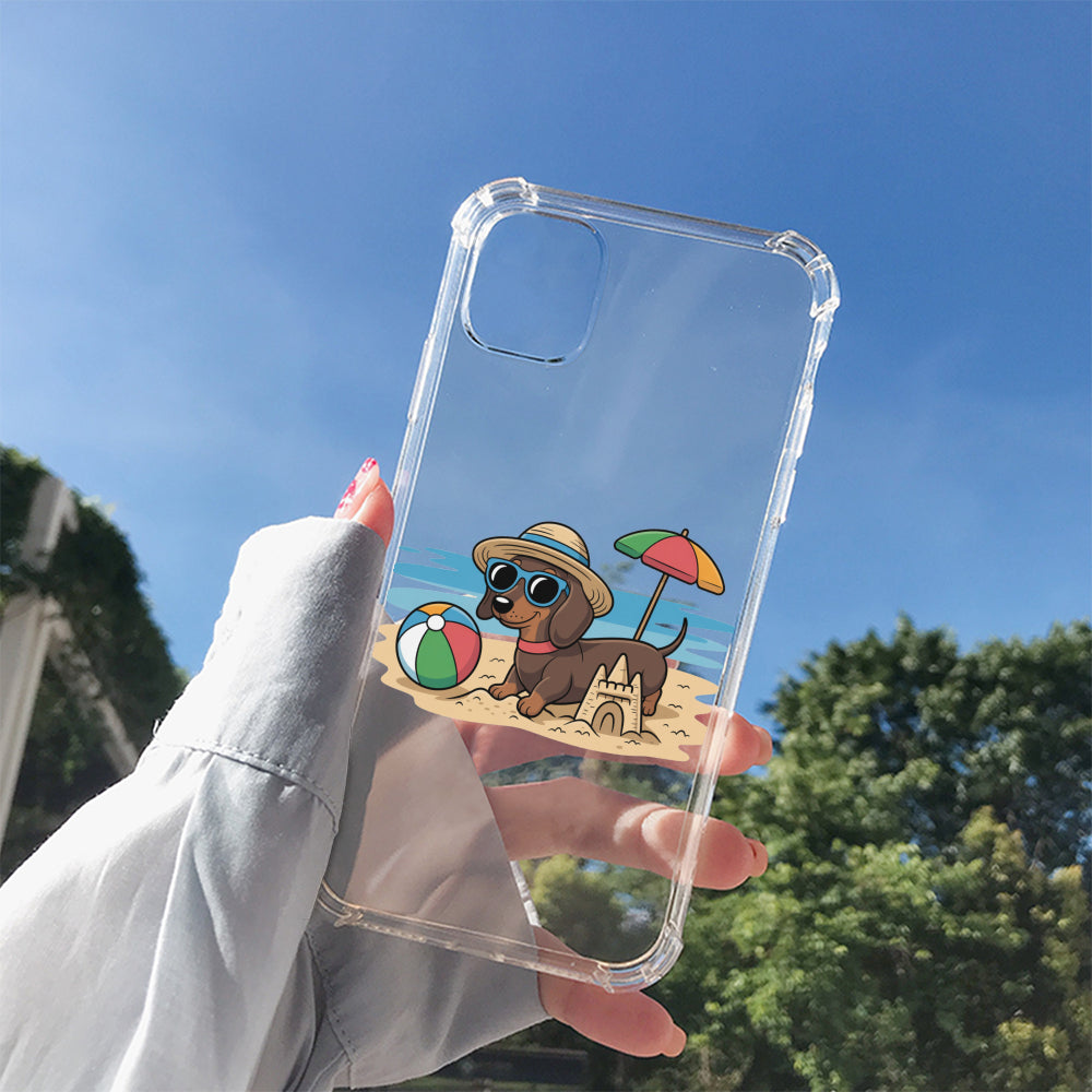 Ginger - Clear Silicone Phone Case for iPhone, Samsung & Google Pixel