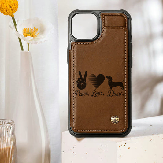 Willa - Leather Wallet Case for for iPhone & Samsung
