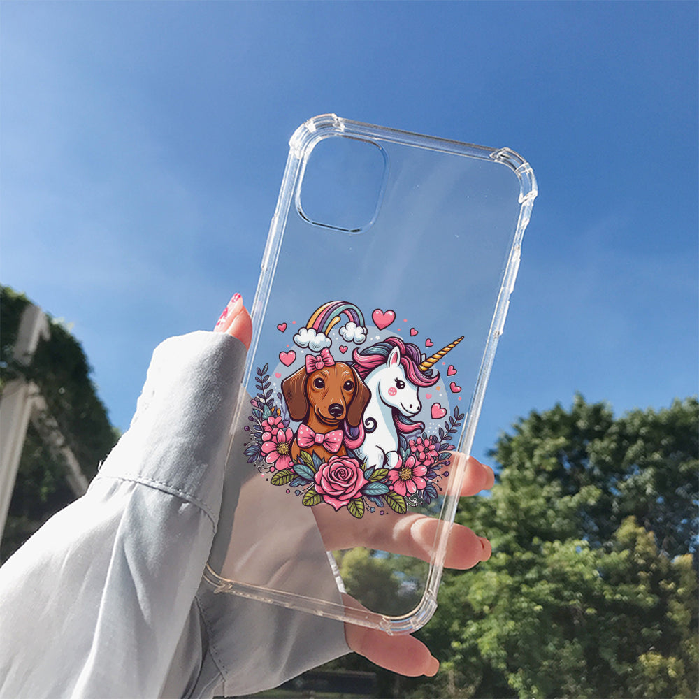 Gia - Clear Silicone Phone Case for iPhone, Samsung & Google Pixel