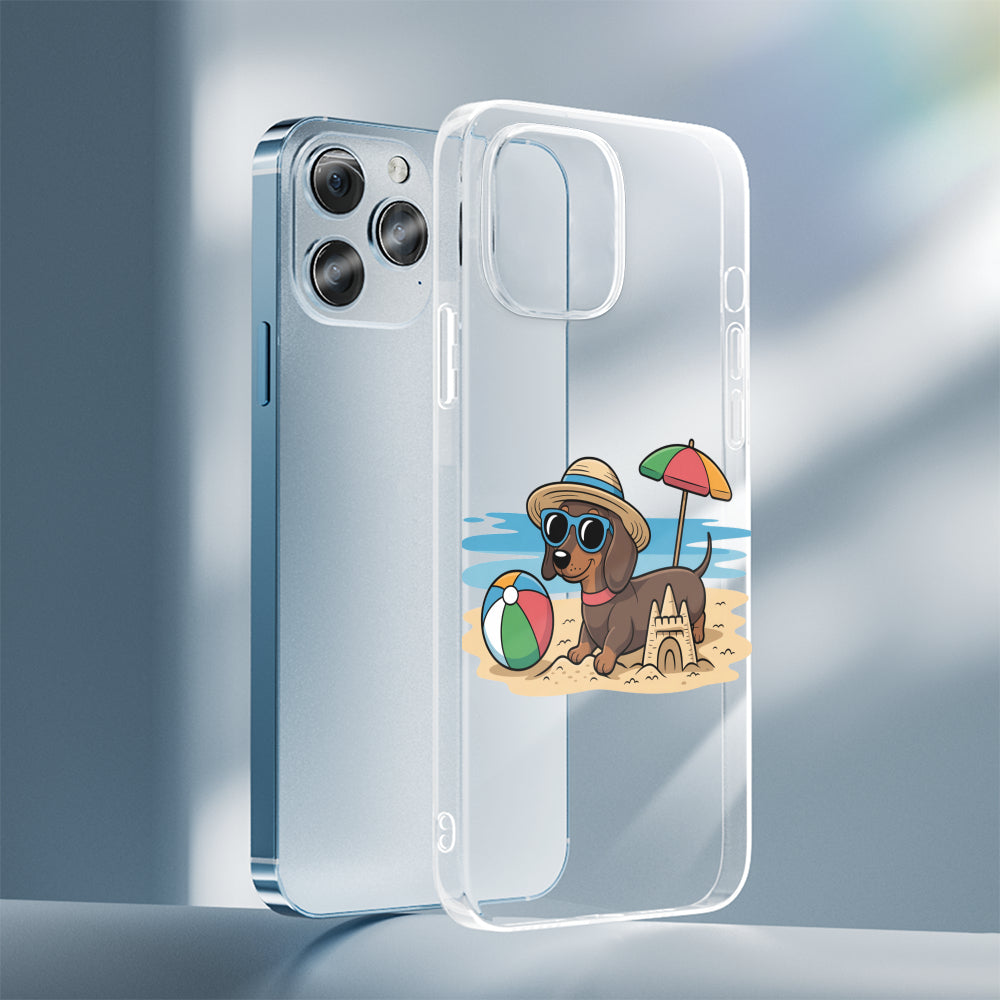 Ginger - Clear Silicone Phone Case for iPhone, Samsung & Google Pixel