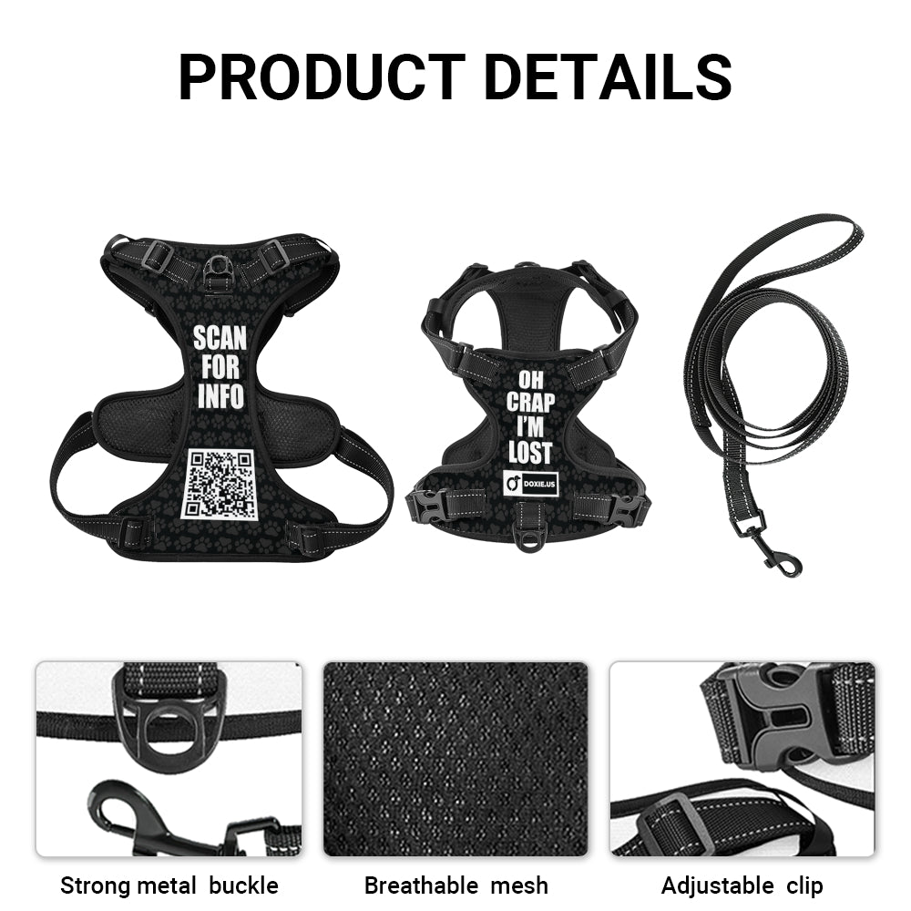 Cloud - Personalized No-Pull Dachshund Dog Harness