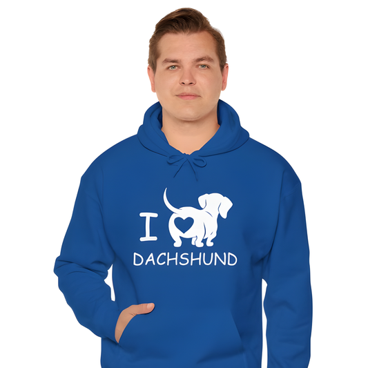 Rosi - Sudadera con capucha unisex para amantes de los perros salchicha