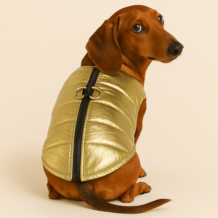 Premium Dachshund Gloossy Jacket Ultimate Wet-Weather Protection