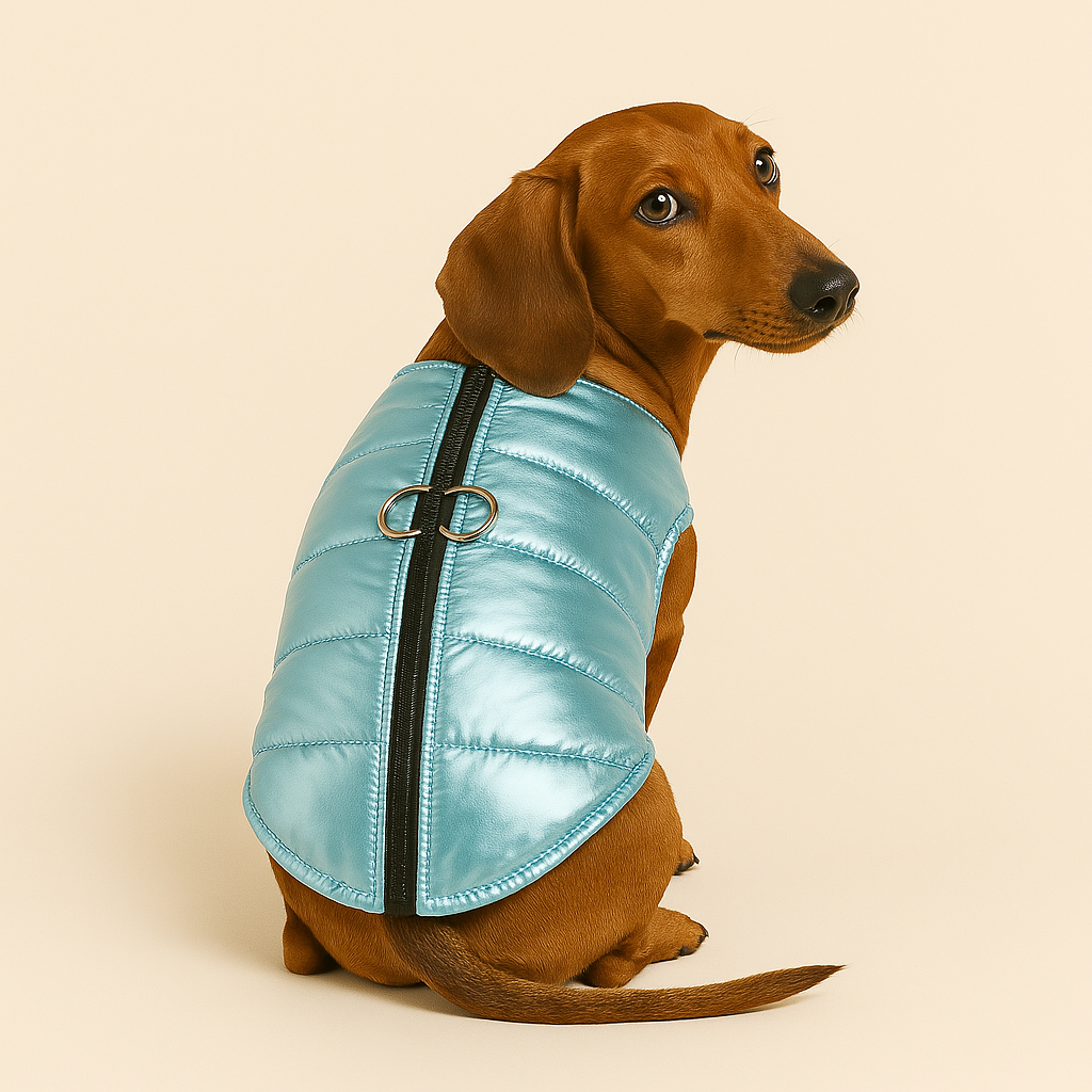 Premium Dachshund Gloossy Jacket Ultimate Wet-Weather Protection