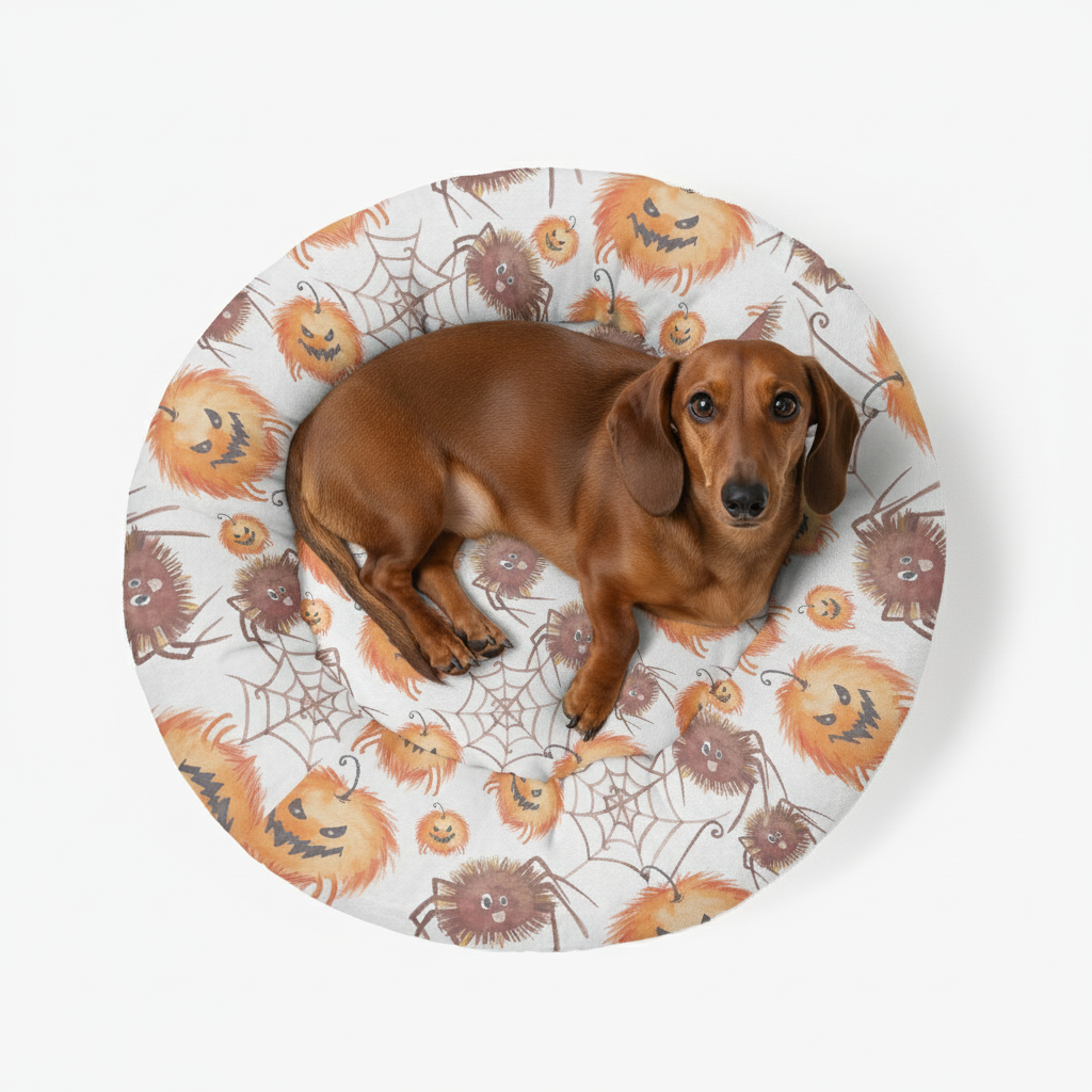Roxie - Cloud-Comfort Large Dachshund Bed | Anti-Anxiety Donut Bed for Dachshunds