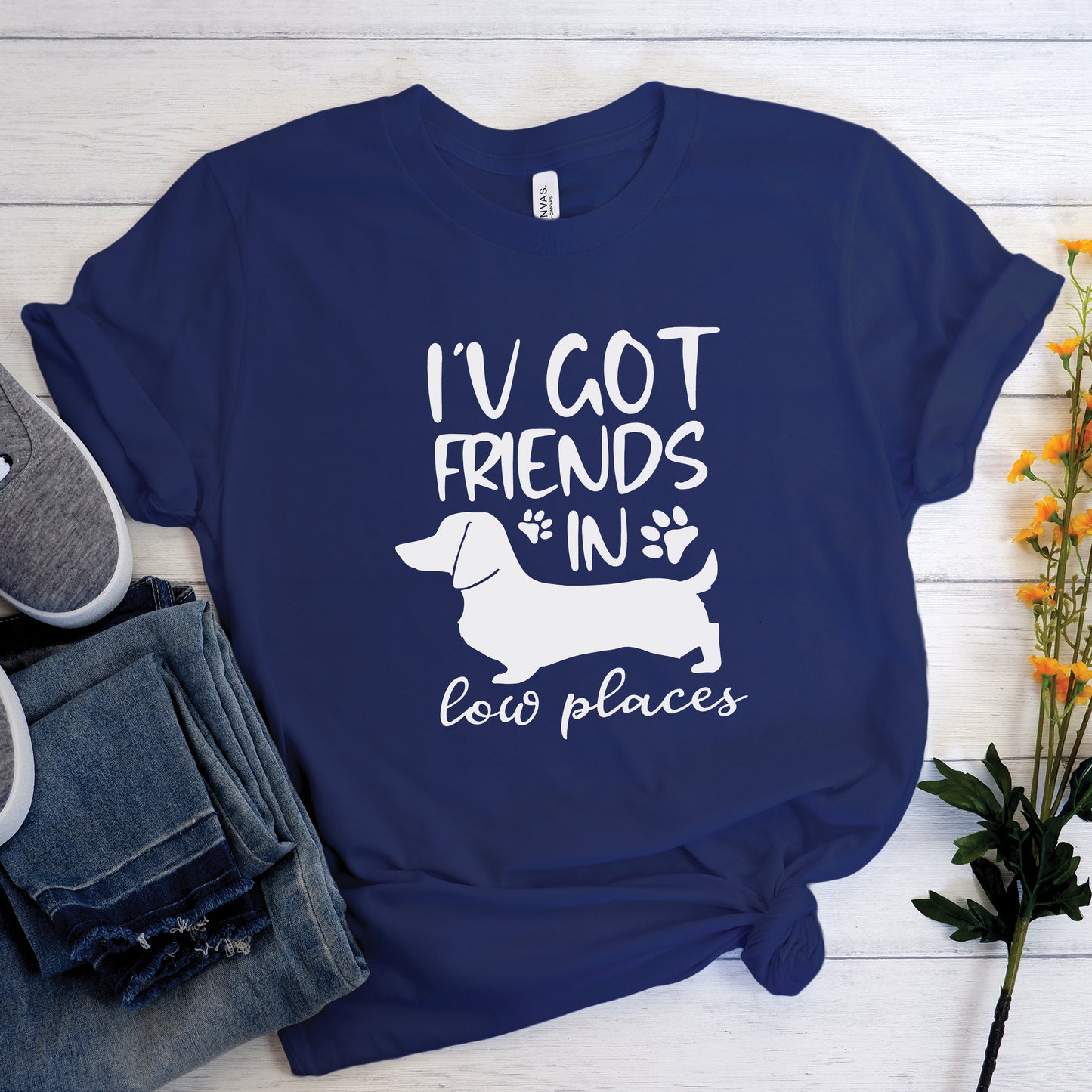 Lily - Camiseta de algodón unisex