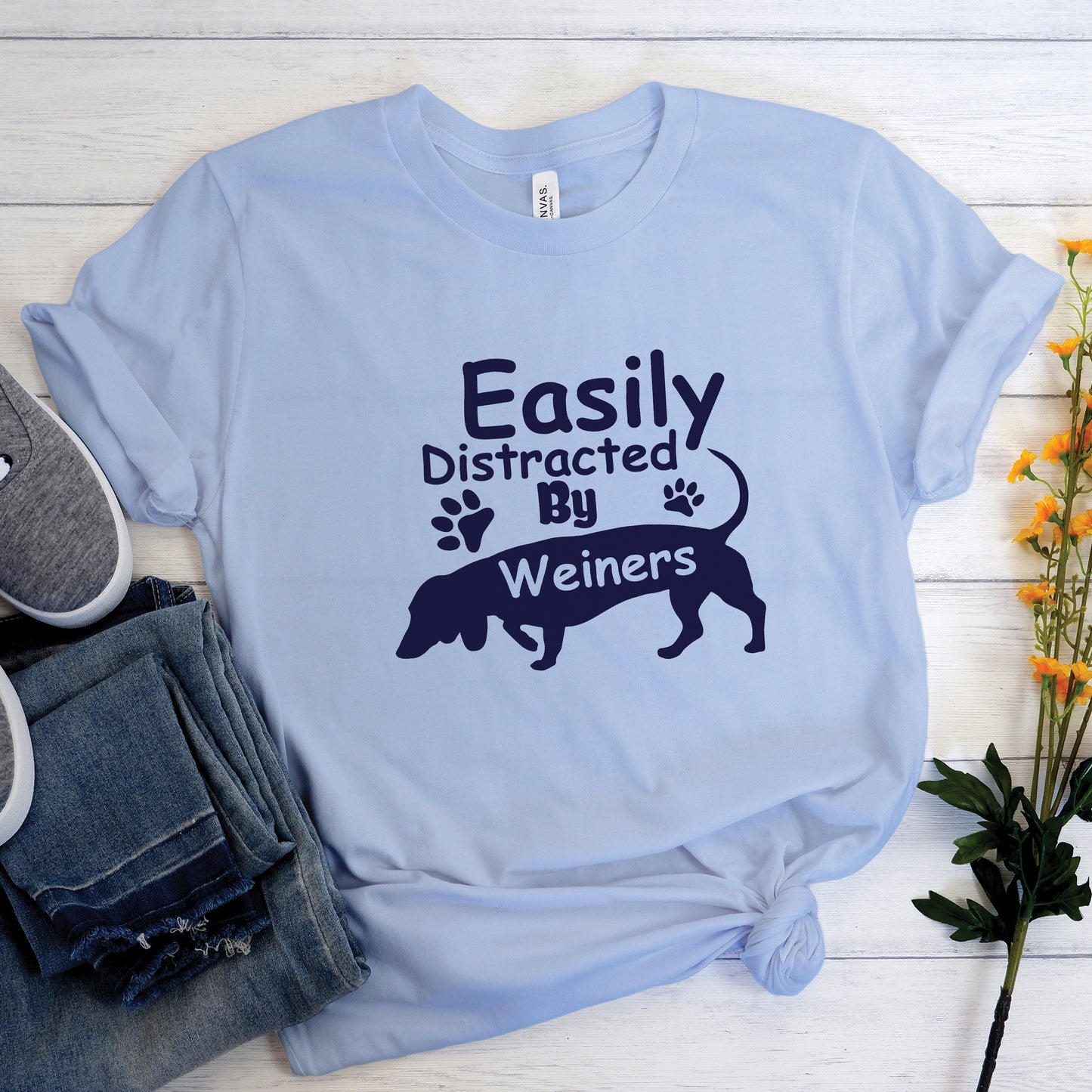 Milo - Camiseta de algodón unisex para amantes de los perros salchicha