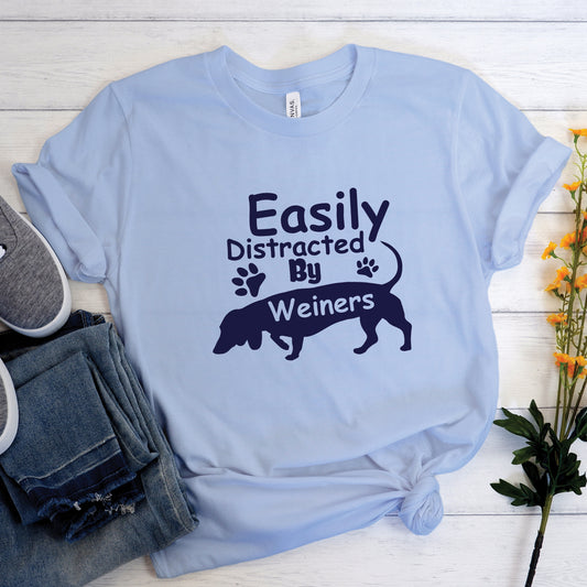 Milo - Camiseta de algodón unisex para amantes de los perros salchicha