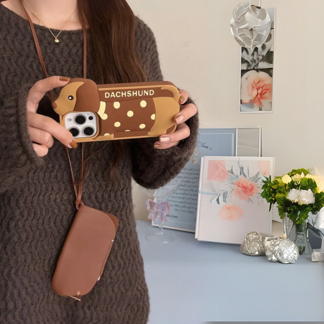 www.doxie.us-Cute-Dachshund-Themed-iPhone-Case