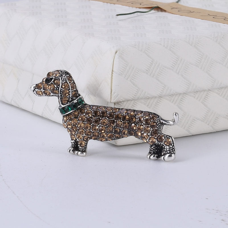 Dachshund Rhinestone Brooches for Women - Dachshund shop.jpg